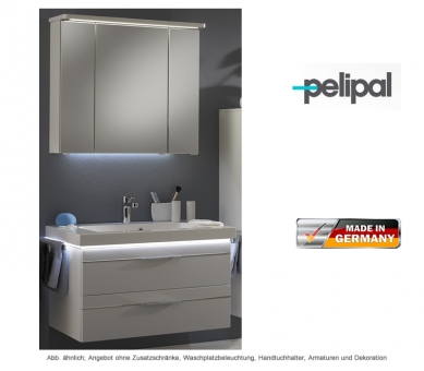 Pelipal Badmöbel als Set Balto V1.3 mit Spiegelschrank 92 cm 