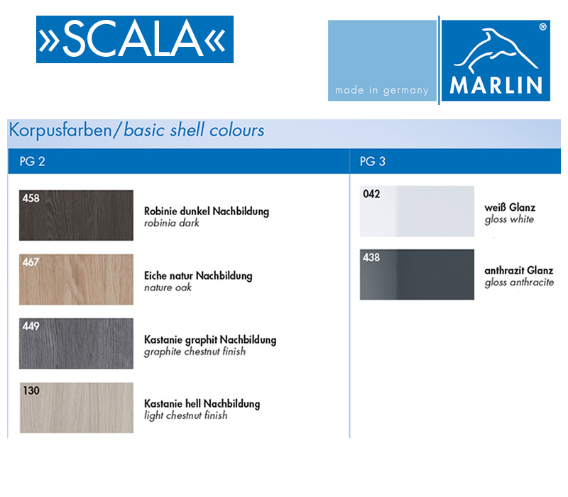 Marlin Scala Hochschrank 40 cm Auszüge Impulsbad | 3